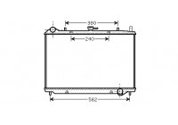 Radiator, engine cooling 37002456 International Radiators