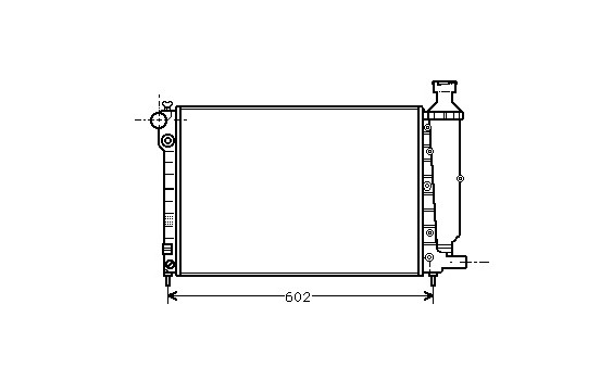 Radiator, engine cooling 40002014 International Radiators