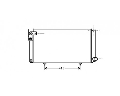 Radiator, engine cooling 40002042 International Radiators