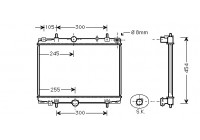 Radiator, engine cooling 40002198 International Radiators Plus