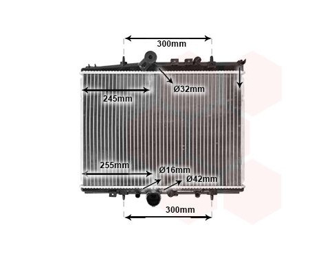 Radiator, engine cooling 40002217 International Radiators, Image 2