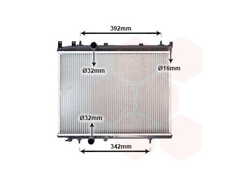 Radiator, engine cooling 40002263 International Radiators, Image 2