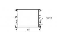 Radiator, engine cooling 43002119 International Radiators