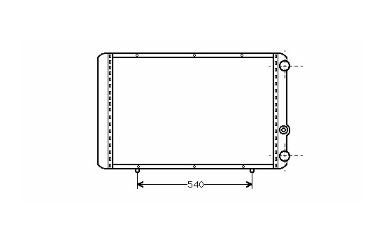 Radiator, engine cooling 43002155 International Radiators