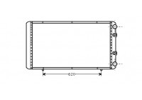 Radiator, engine cooling 43002156 International Radiators