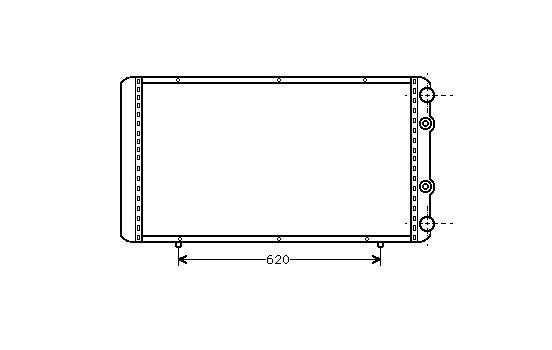 Radiator, engine cooling 43002156 International Radiators