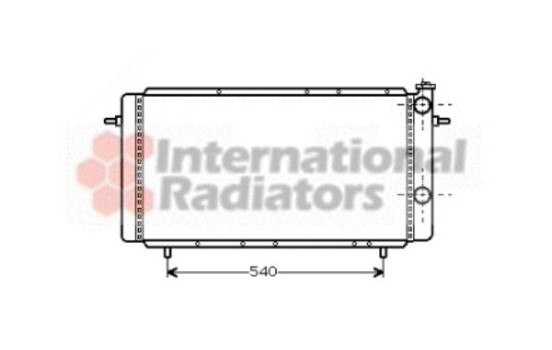 Radiator, engine cooling 43002160 International Radiators, Image 2