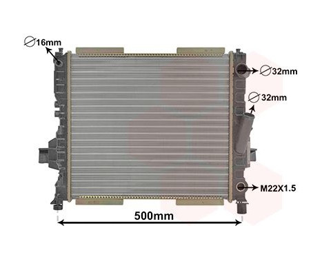 Radiator, engine cooling 43002167 International Radiators, Image 3