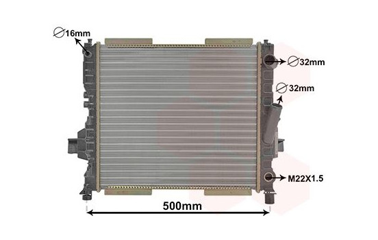 Radiator, engine cooling 43002167 International Radiators, Image 3