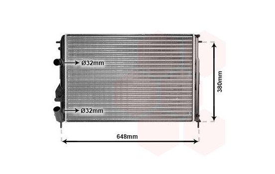 Radiator, engine cooling 43002312 International Radiators, Image 2