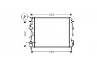 Radiator, engine cooling 43002399 International Radiators