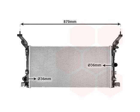 Radiator, engine cooling 43012706 International Radiators
