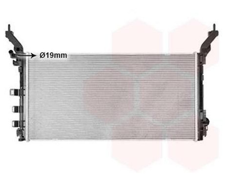 Radiator, engine cooling 43012706 International Radiators, Image 2