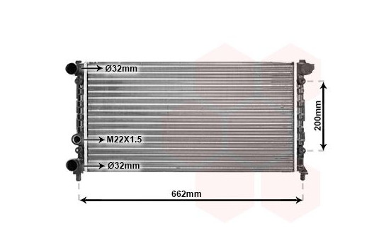 Radiator, engine cooling 49002008 International Radiators, Image 2