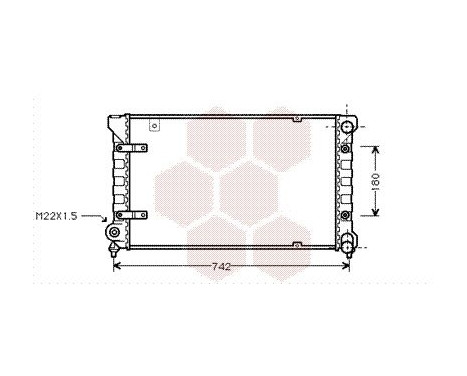 Radiator, engine cooling 49002019 International Radiators, Image 2