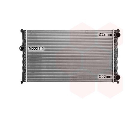 Radiator, engine cooling 49002024 International Radiators, Image 2