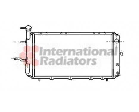 Radiator, engine cooling 51002006 International Radiators, Image 2