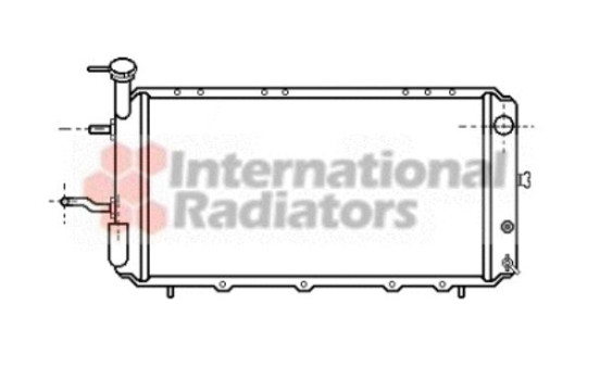 Radiator, engine cooling 51002006 International Radiators, Image 2