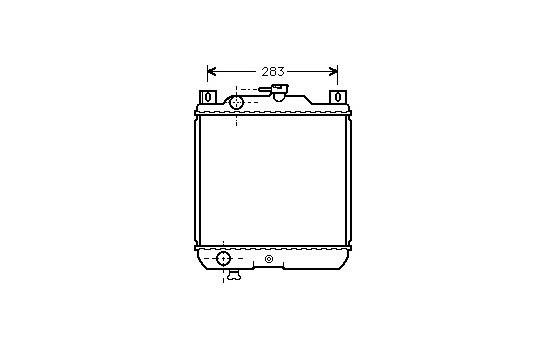 Radiator, engine cooling 52002009 International Radiators
