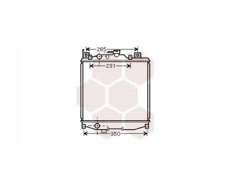 Radiator, engine cooling 52002022 International Radiators, Image 2