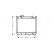 Radiator, engine cooling 52002033 International Radiators