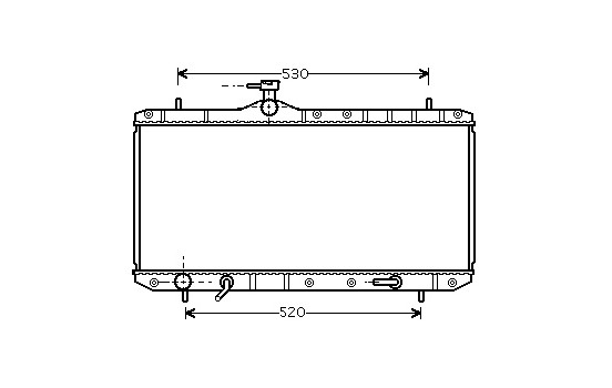 Radiator, engine cooling 52002063 International Radiators