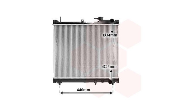 Radiator, engine cooling 52002079 International Radiators, Image 2