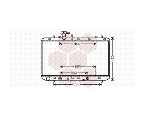 Radiator, engine cooling 52002085 International Radiators, Image 2