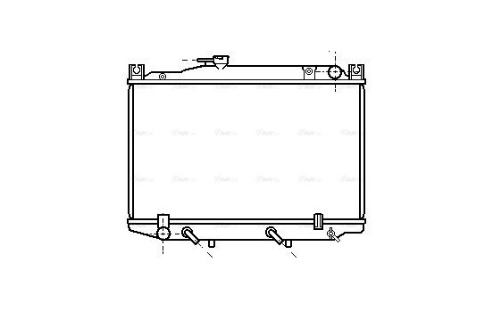 Radiator, engine cooling 53002033 International Radiators, Image 2