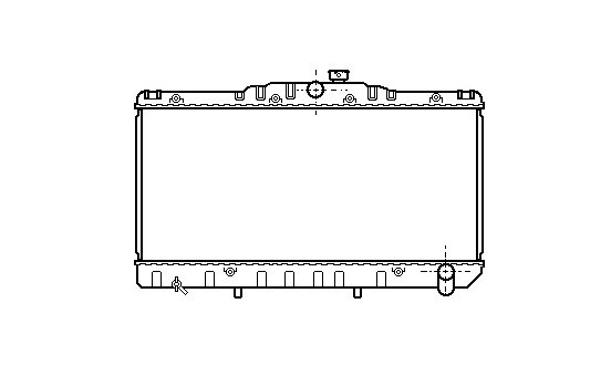 Radiator, engine cooling 53002034 International Radiators