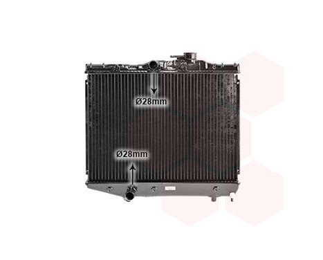 Radiator, engine cooling 53002038 International Radiators, Image 2