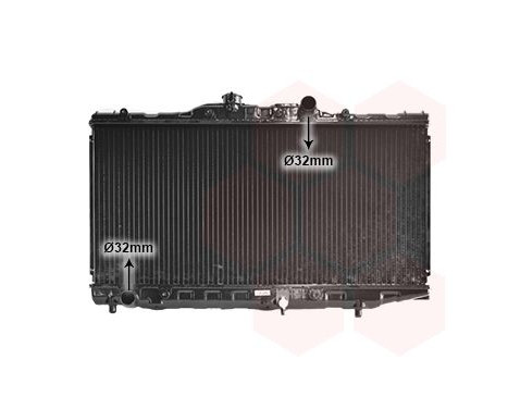 Radiator, engine cooling 53002061 International Radiators, Image 2