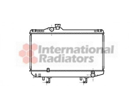 Radiator, engine cooling 53002107 International Radiators, Image 2