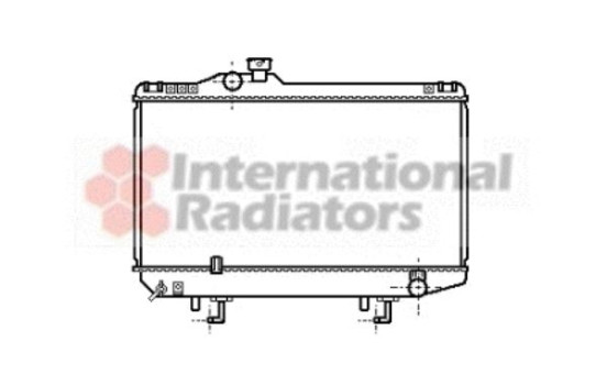 Radiator, engine cooling 53002107 International Radiators, Image 2