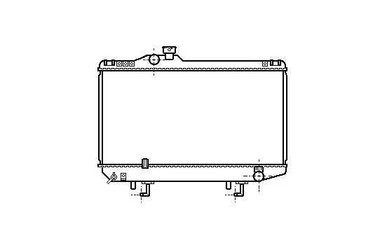 Radiator, engine cooling 53002107 International Radiators