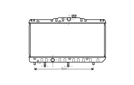 Radiator, engine cooling 53002123 International Radiators