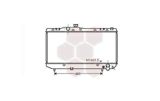 Radiator, engine cooling 53002142 International Radiators, Image 2