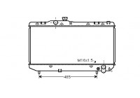 Radiator, engine cooling 53002142 International Radiators