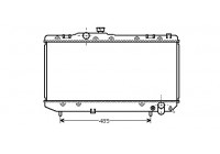 Radiator, engine cooling 53002144 International Radiators