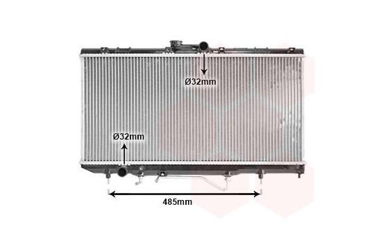Radiator, engine cooling 53002146 International Radiators, Image 2