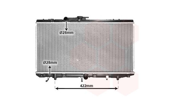 Radiator, engine cooling 53002151 International Radiators, Image 2