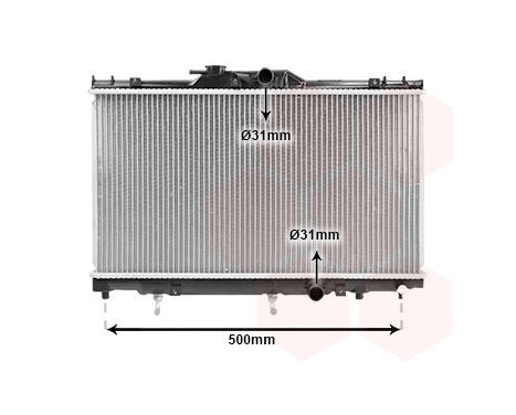 Radiator, engine cooling 53002156 International Radiators, Image 2