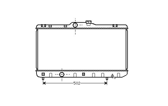 Radiator, engine cooling 53002188 International Radiators
