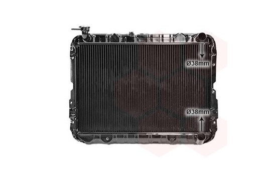 Radiator, engine cooling 53002217 International Radiators, Image 2