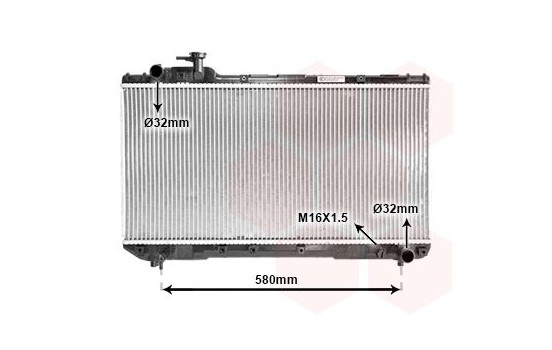 Radiator, engine cooling 53002219 International Radiators, Image 2
