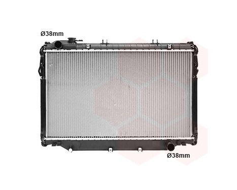 Radiator, engine cooling 53002223 International Radiators, Image 2