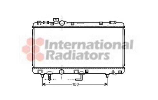 Radiator, engine cooling 53002231 International Radiators, Image 2