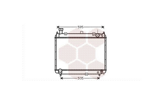 Radiator, engine cooling 53002233 International Radiators, Image 2