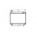 Radiator, engine cooling 53002233 International Radiators