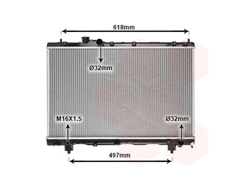 Radiator, engine cooling 53002241 International Radiators, Image 2